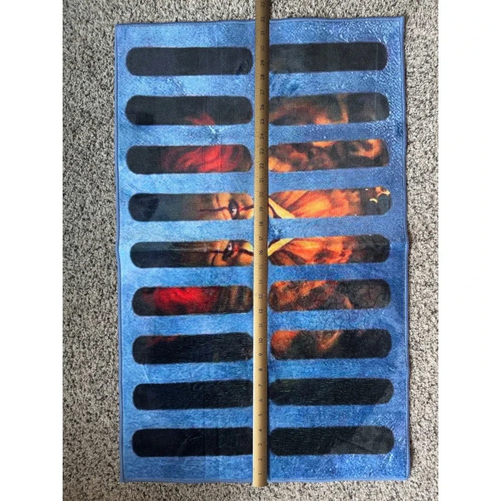 Halloween IT Stephen King Clown Pennywise Storm Drain Doormat 30x22 New MSRP $30